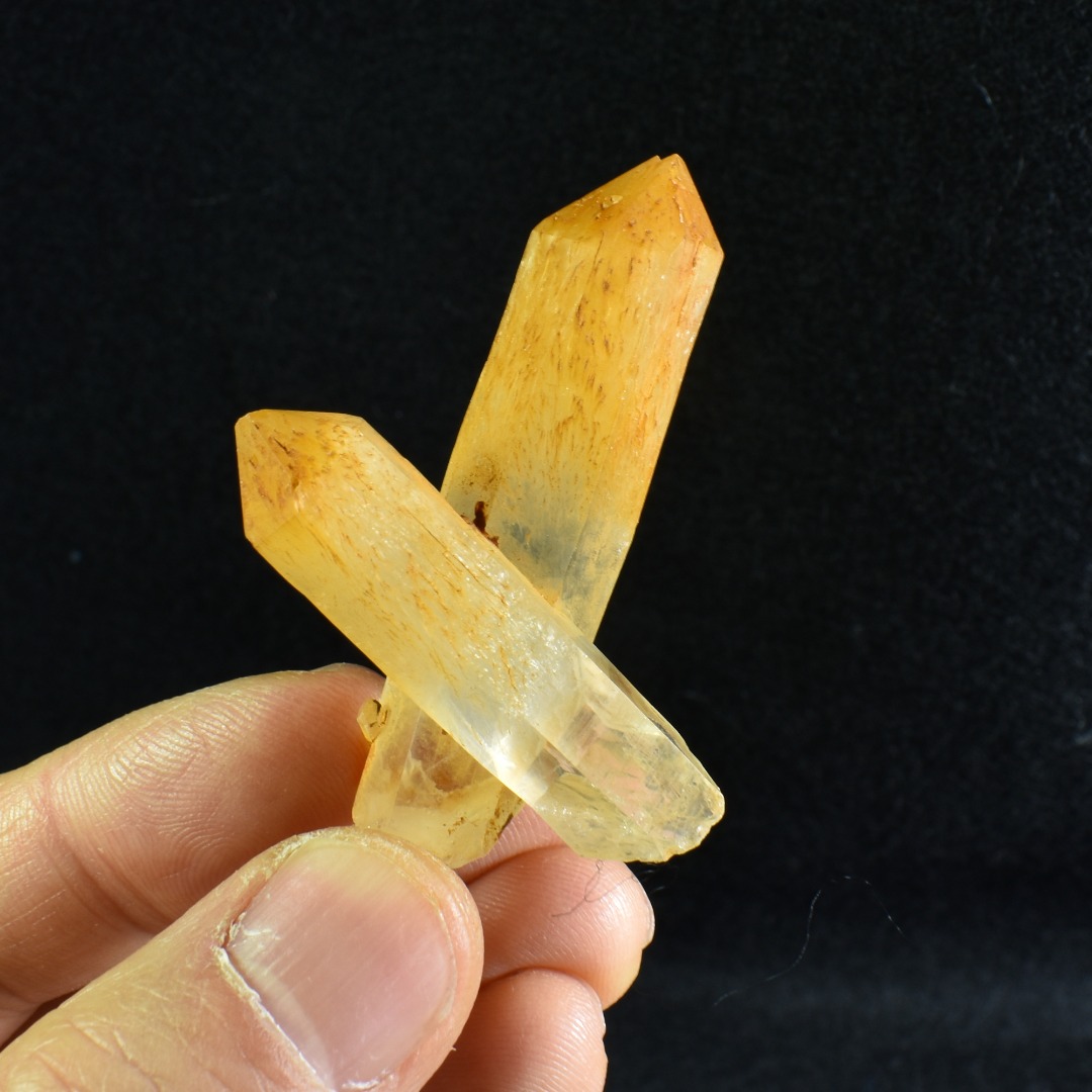 Mango Quartz Crystal Point, Tower, Wands Halloysite from Colombia - 7 Sizes - Image 8