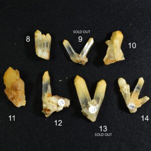 Mango Quartz Crystal Point, Tower, Wands Halloysite from Colombia - 5 Sizes