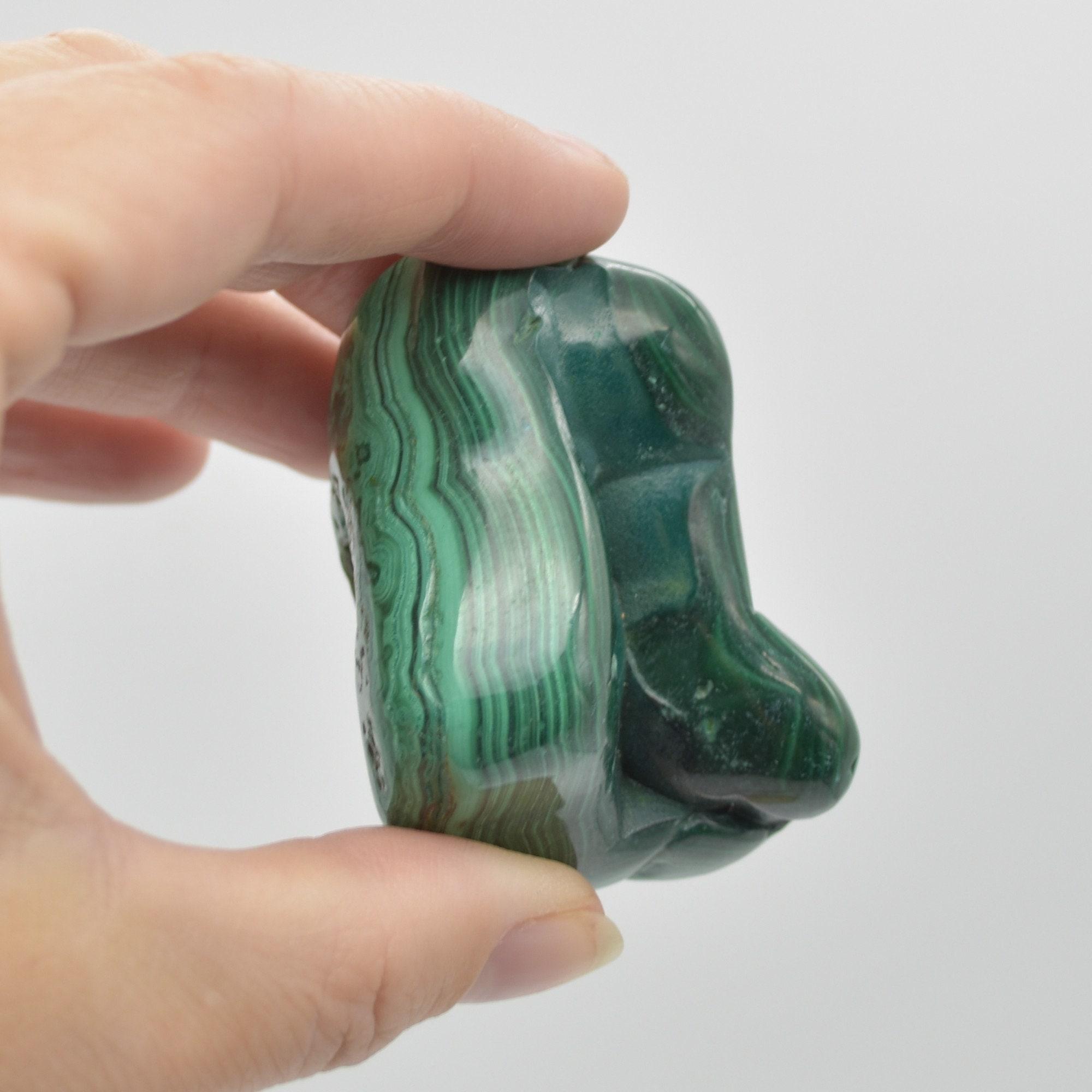 Malachite Crystal Freeform - 1 Count - 150g - 160g - Image 8