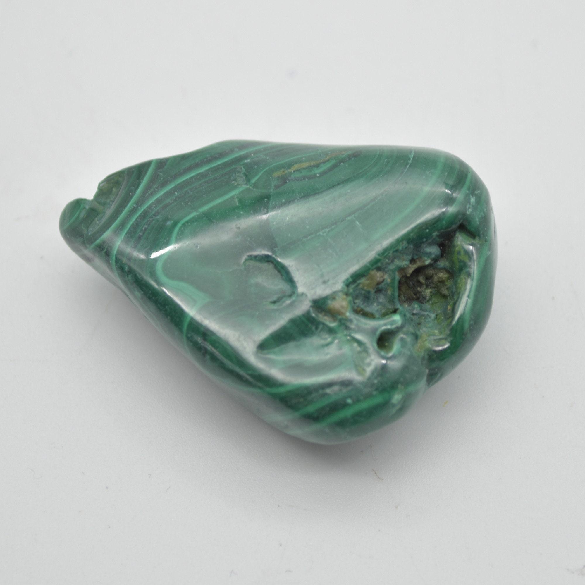 Malachite Freeform Gemstone - 29 grams - 1 Count - #040 - Image 2