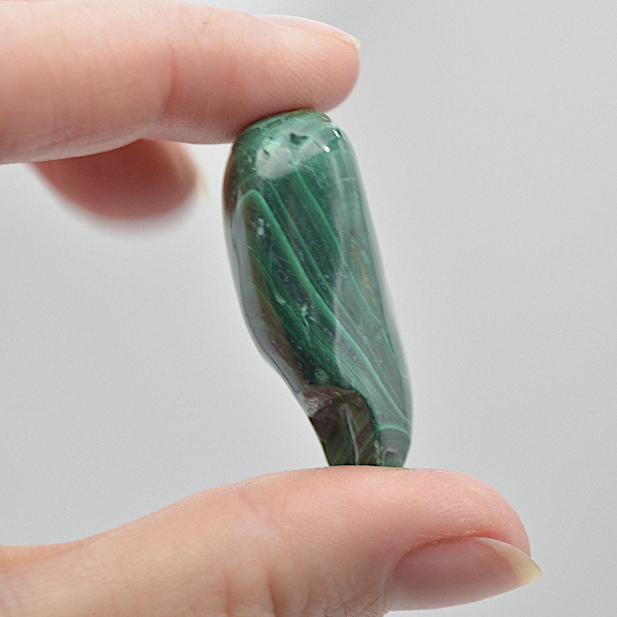 Malachite Freeform Gemstone - 29 grams - 1 Count - #040 - Image 4