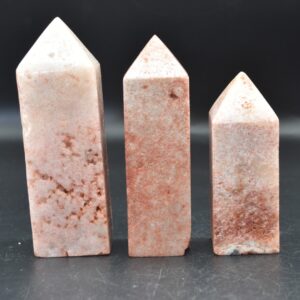 Large Pink Amethyst Crystal Point, Tower, Wand - 3 Sizes