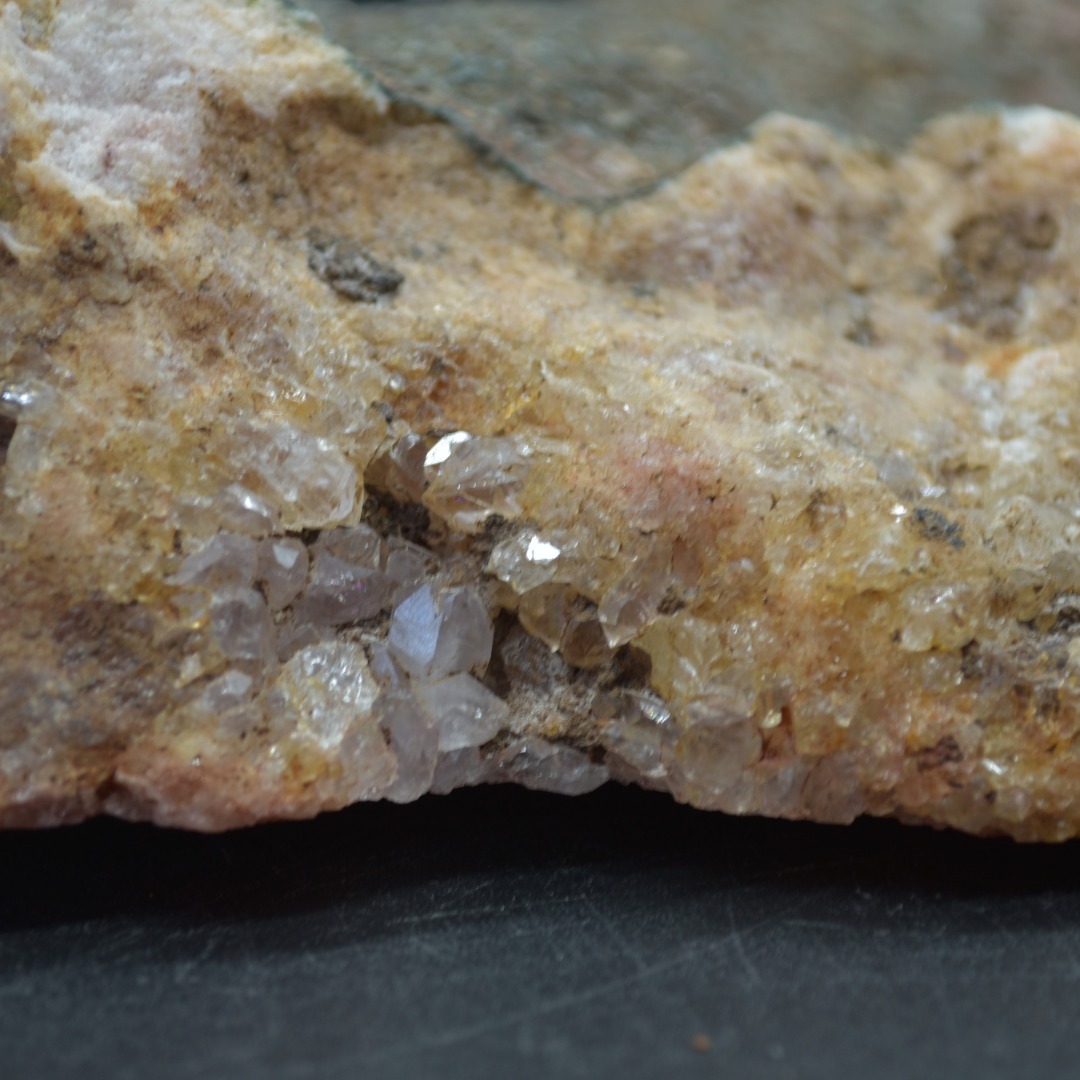 Large Pink Amethyst Crystal Slab, Slice with Stand - 800 grams - 23cm - Image 7