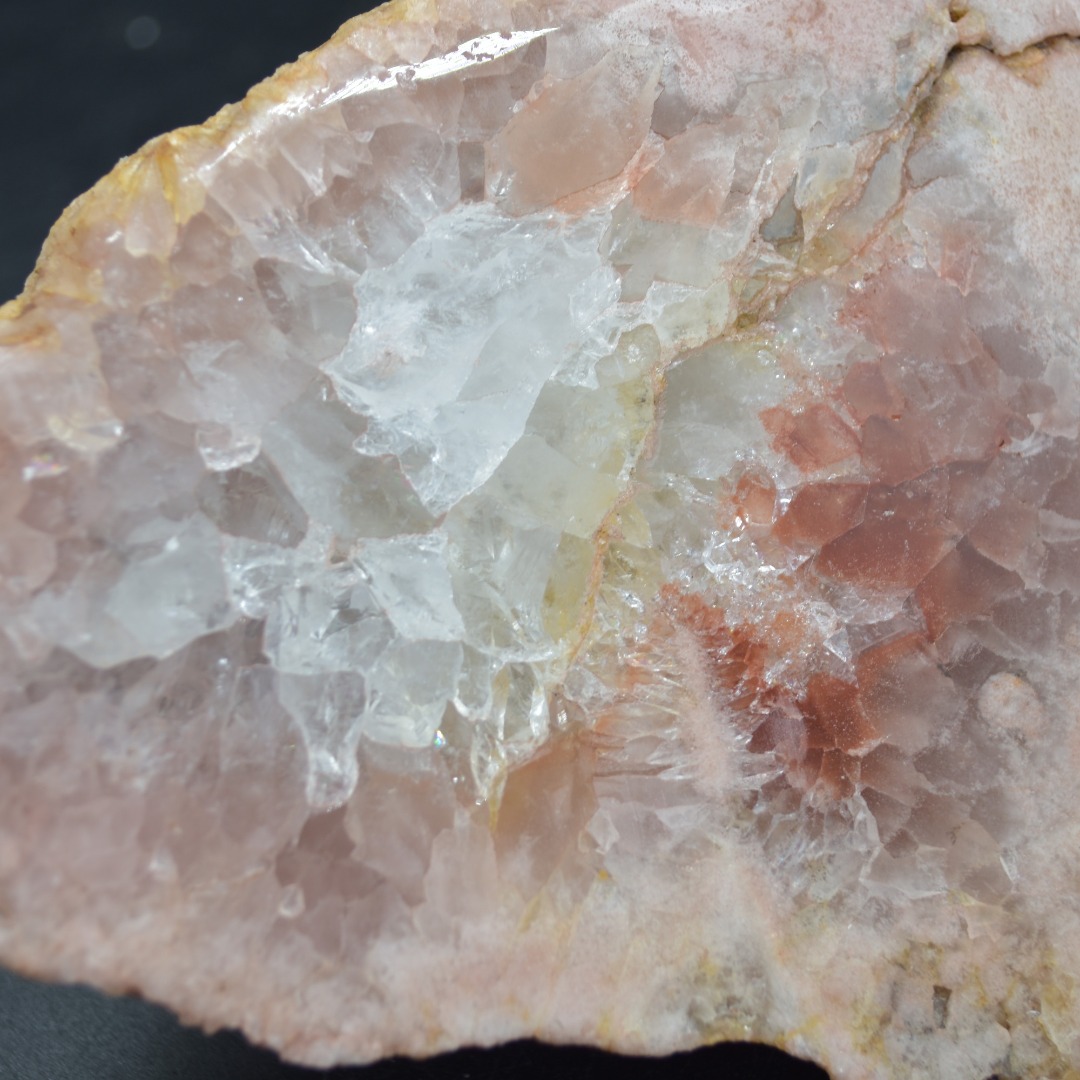 Large Pink Amethyst Crystal Slab, Slice with Stand - 750 grams - 22.5cm - Image 6