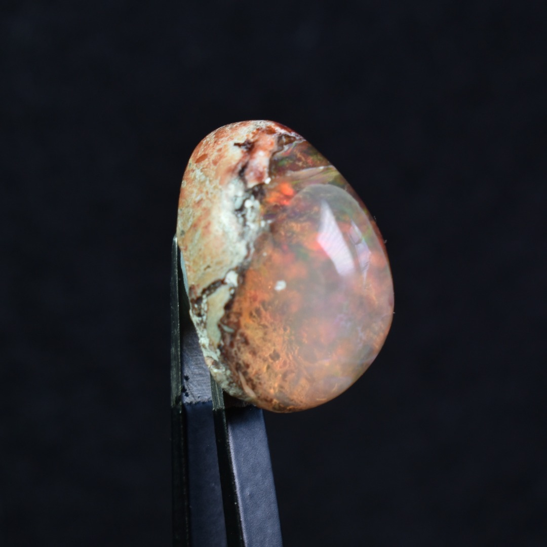 Mexican Cantera Galaxy Opal, Matrix Cabochon Stone 9.5ct - #28 - Image 2