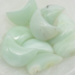 Amazonite Crescent Moon - 3cm - 1 Count