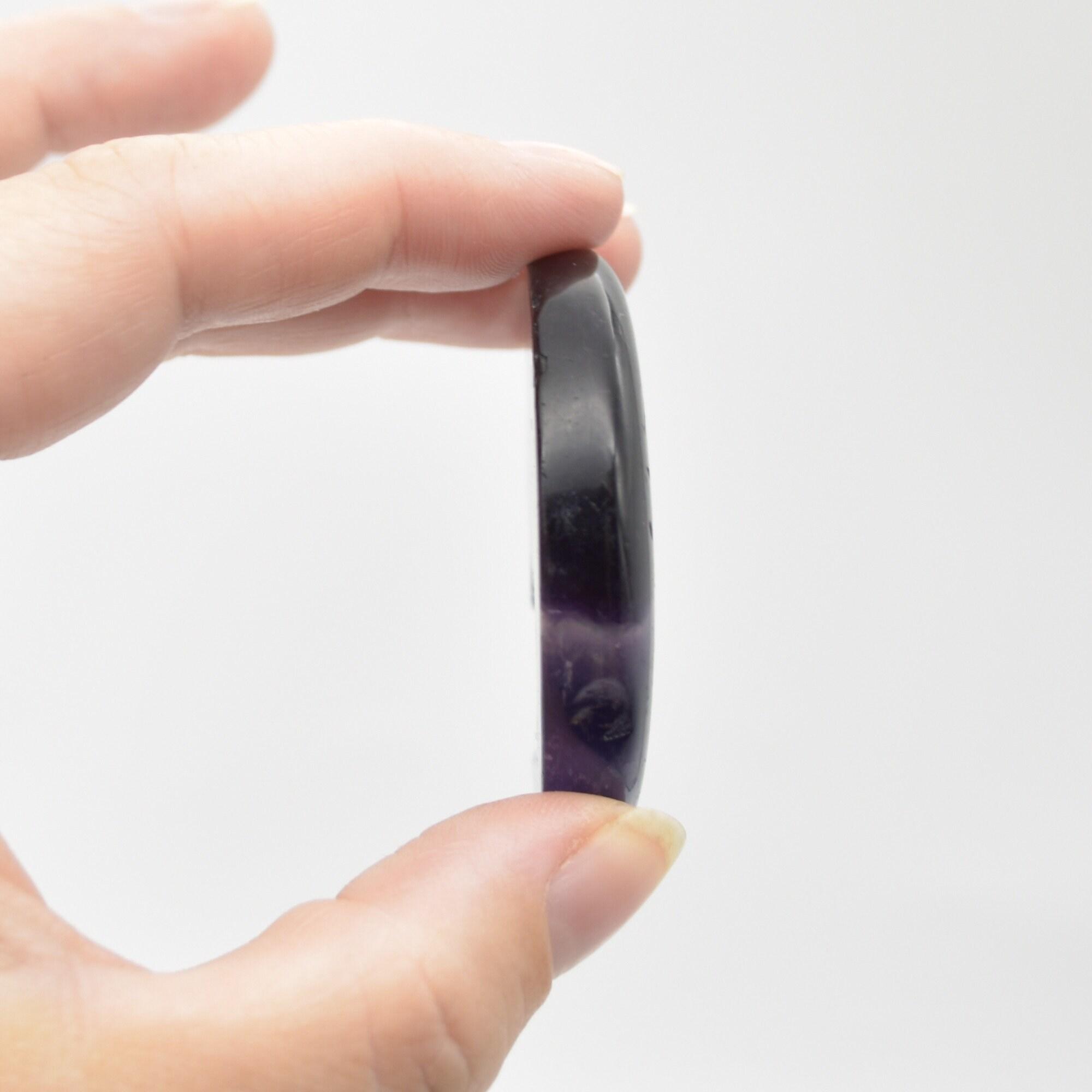 Rainbow Fluorite Crystal Carved Moon and Star - 5cm #20 - Image 4