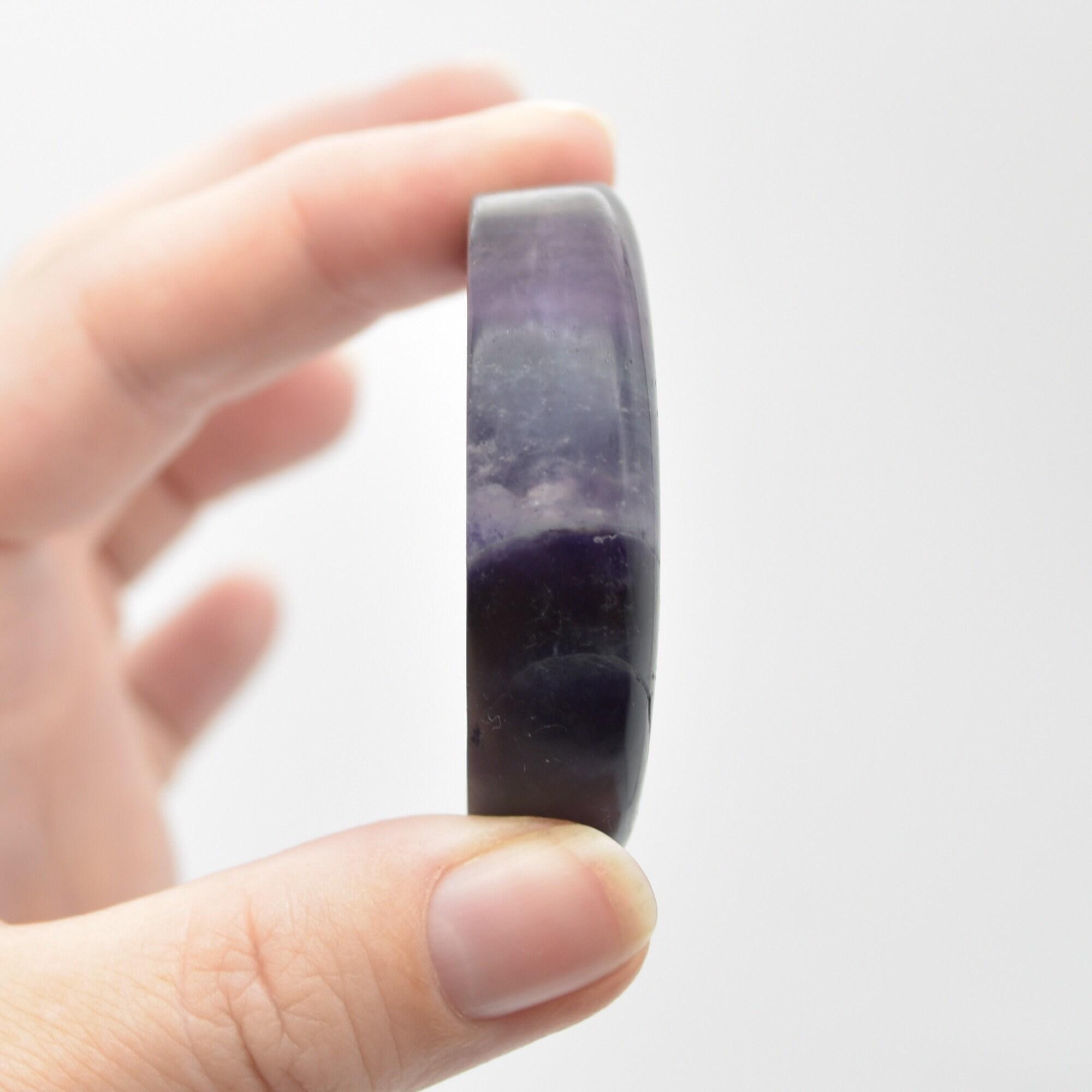 Rainbow Fluorite Crystal Carved Moon and Star - 5cm #19 - Image 4