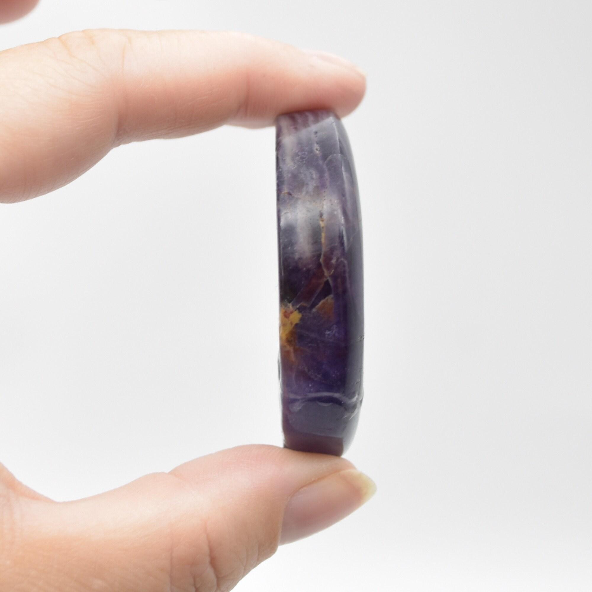 Rainbow Fluorite Crystal Carved Moon and Star - 5cm #01 - Image 4