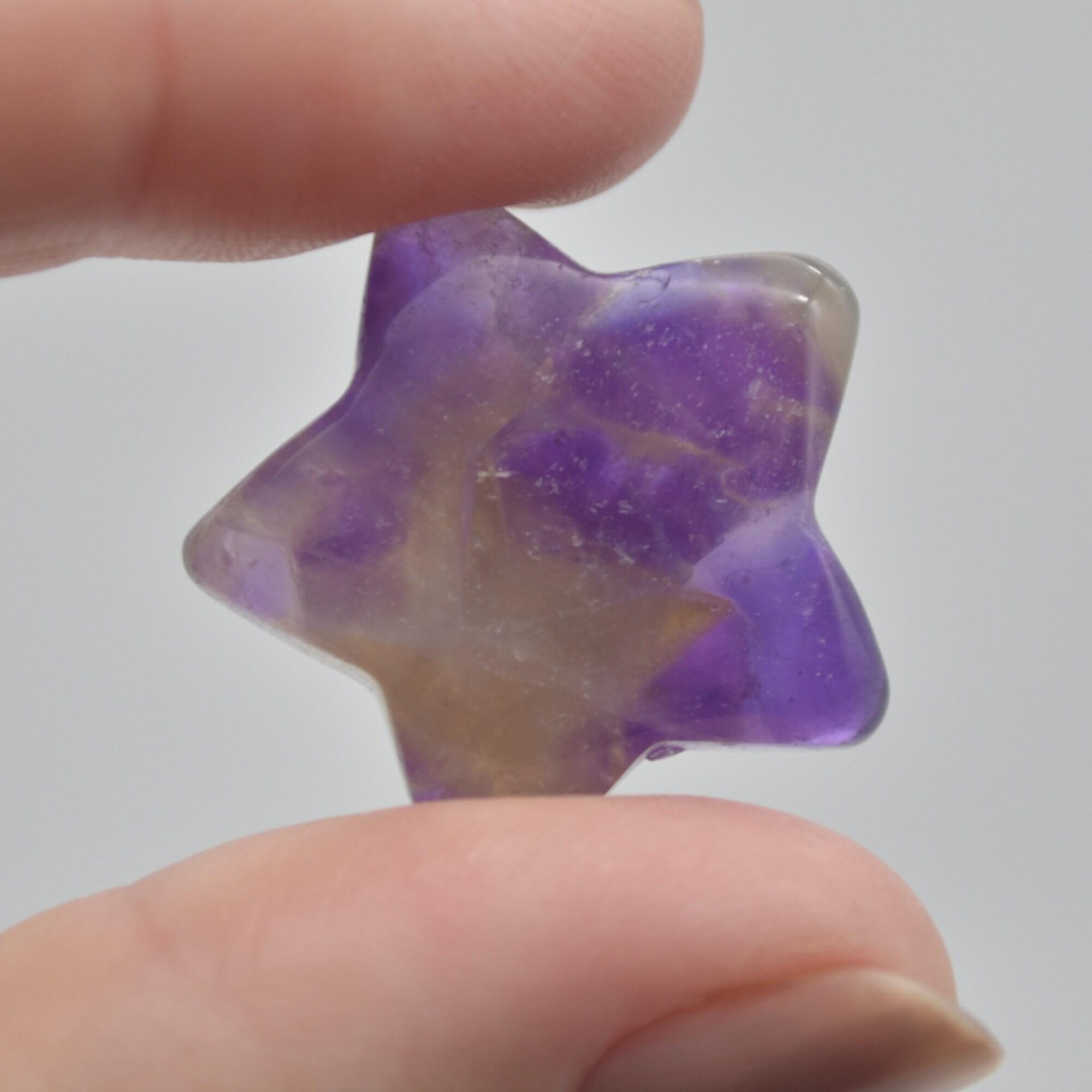 Mini Rainbow Fluorite Crystal Stars - 2.5cm - 1 count - Image 4