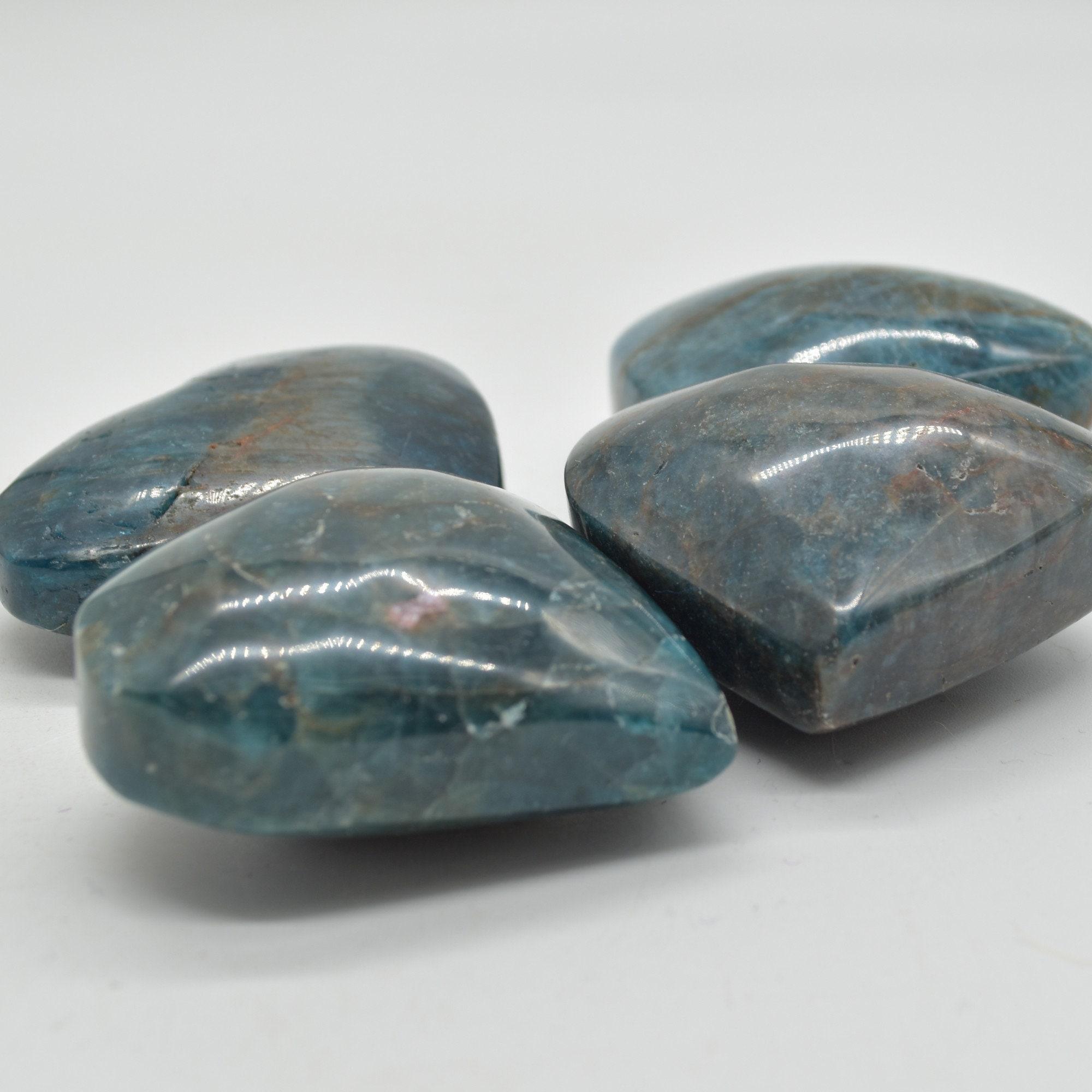 Apatite Crystal Puffy Heart - 1 Count - 2 Sizes - Image 7