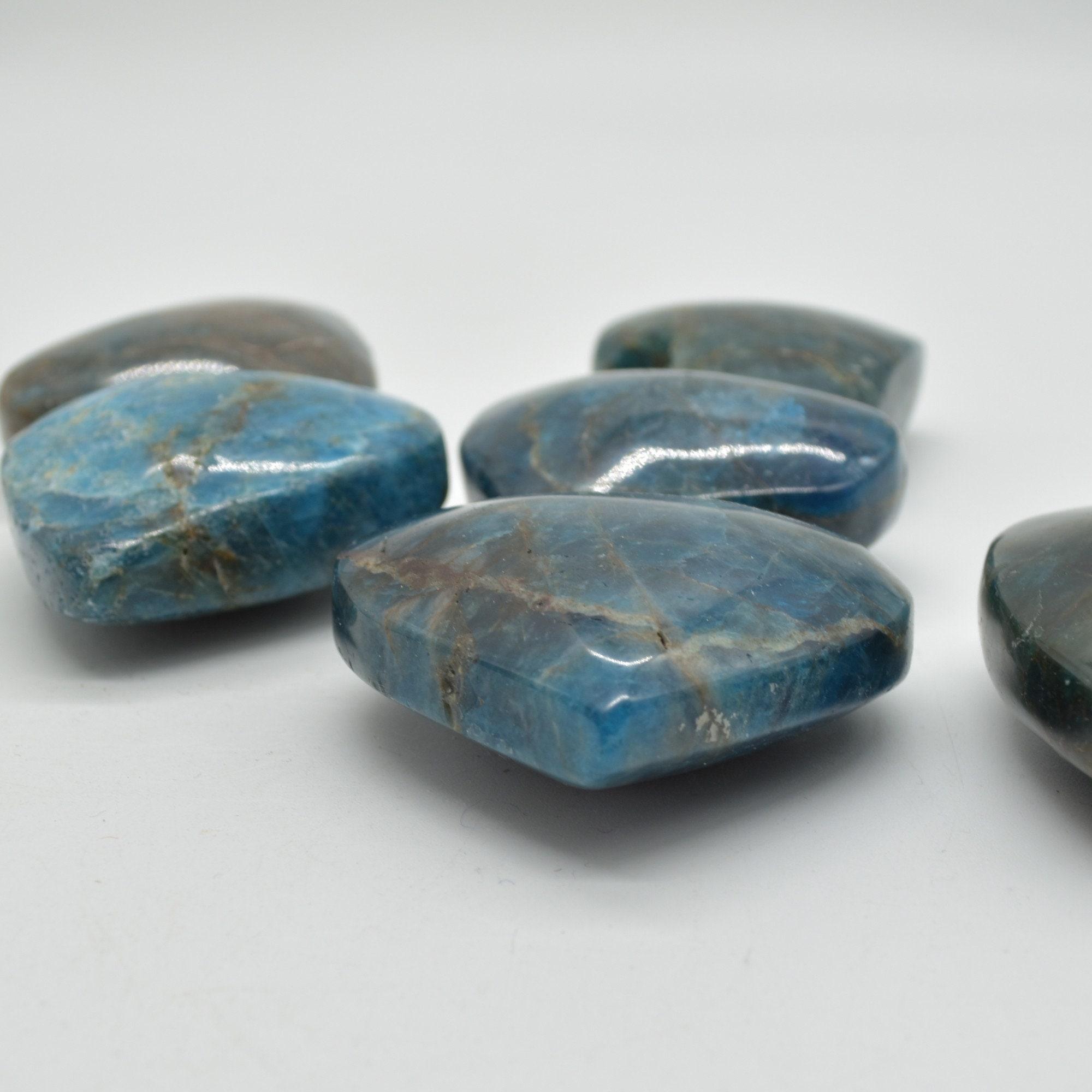 Apatite Crystal Puffy Heart - 1 Count - 2 Sizes - Image 3