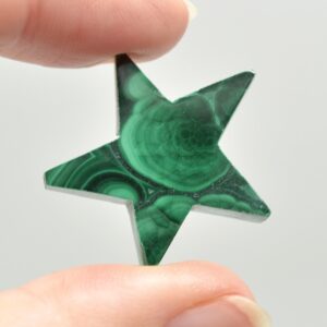 Malachite Crystal Star - 2.5cm - 3cm - 1 Count