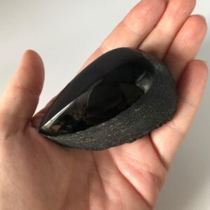 Rainbow Obsidian Gemstone with Raw Base - 1 count - 2 Sizes Lot 01