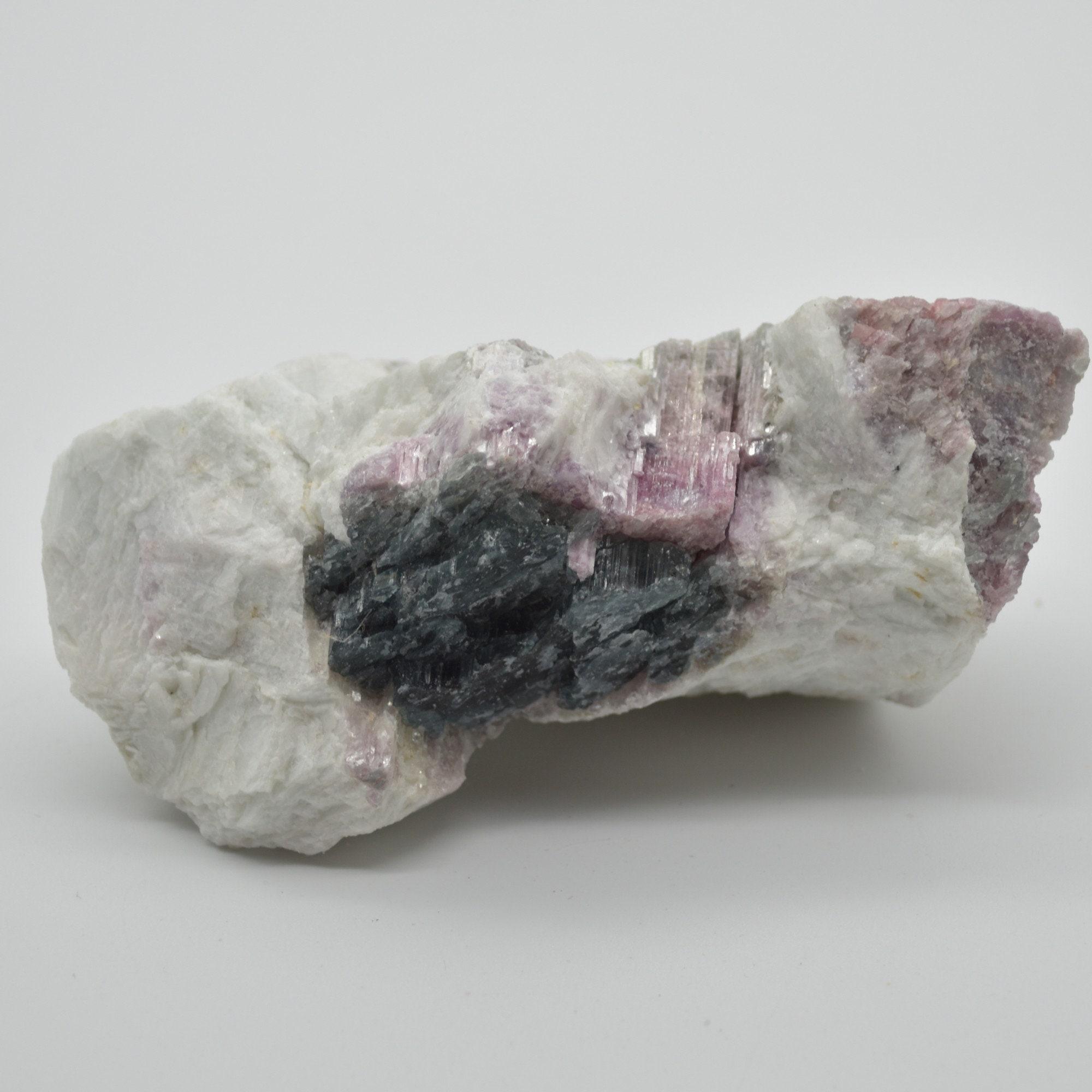 Raw Watermelon Tourmaline Specimen Rock - 343 grams #13 - Image 3
