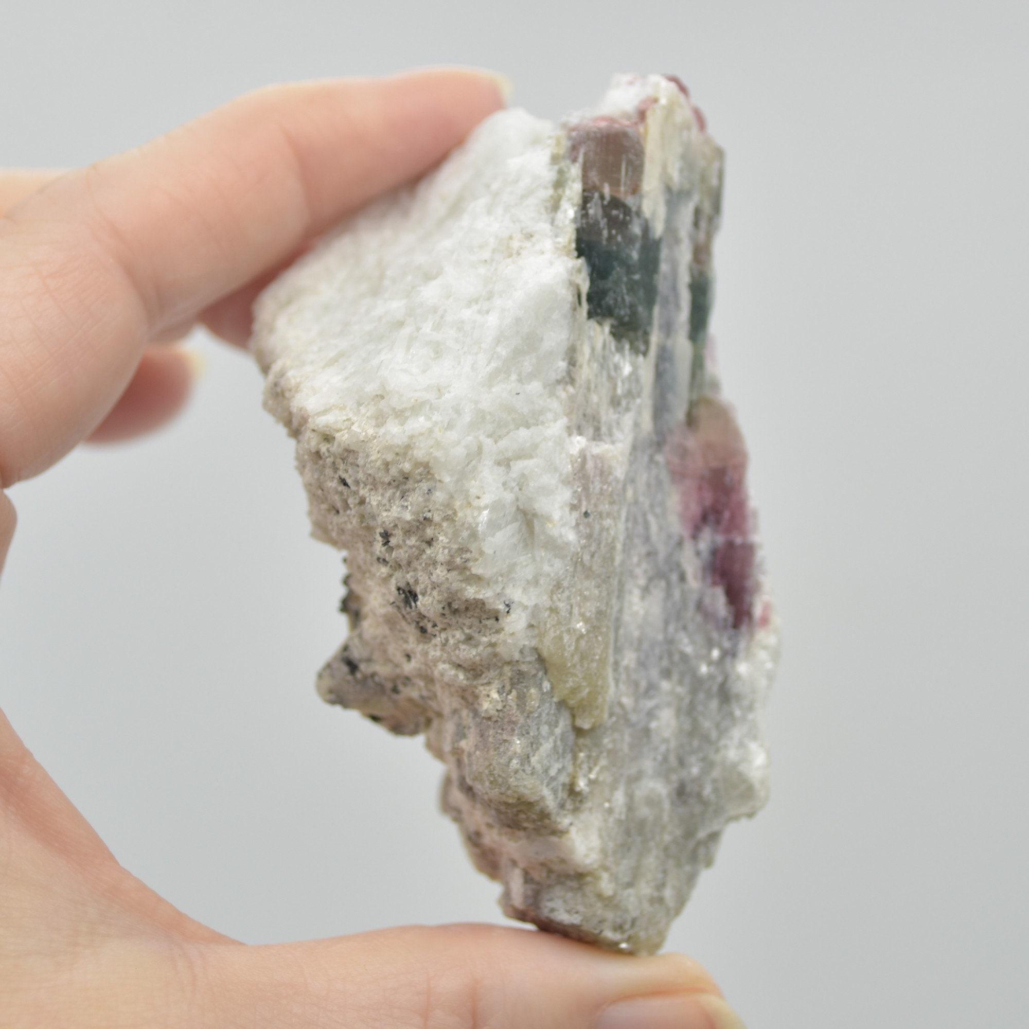 Raw Watermelon Tourmaline Specimen Rock - 189 grams #08 - Image 6