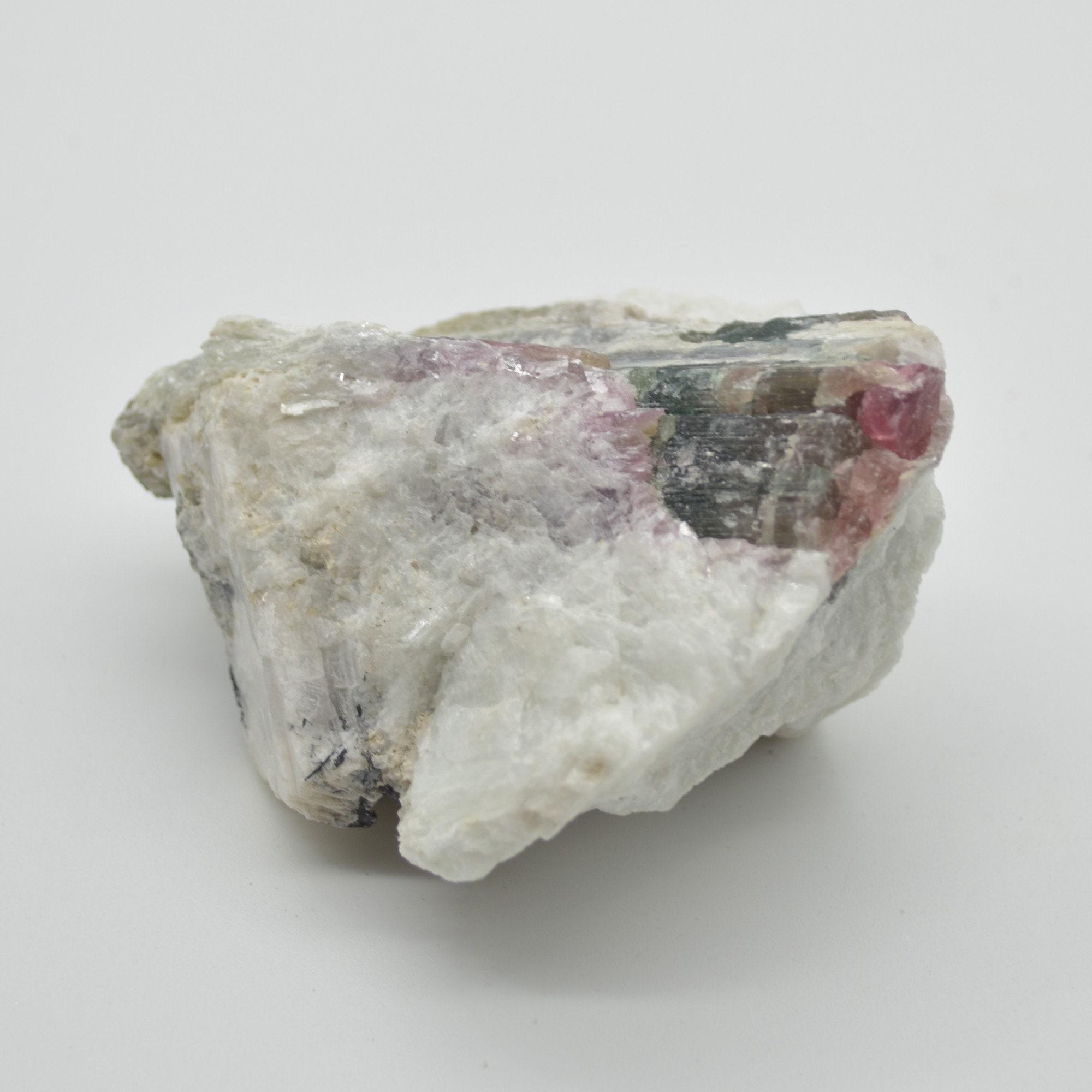 Raw Watermelon Tourmaline Specimen Rock - 189 grams #08 - Image 3