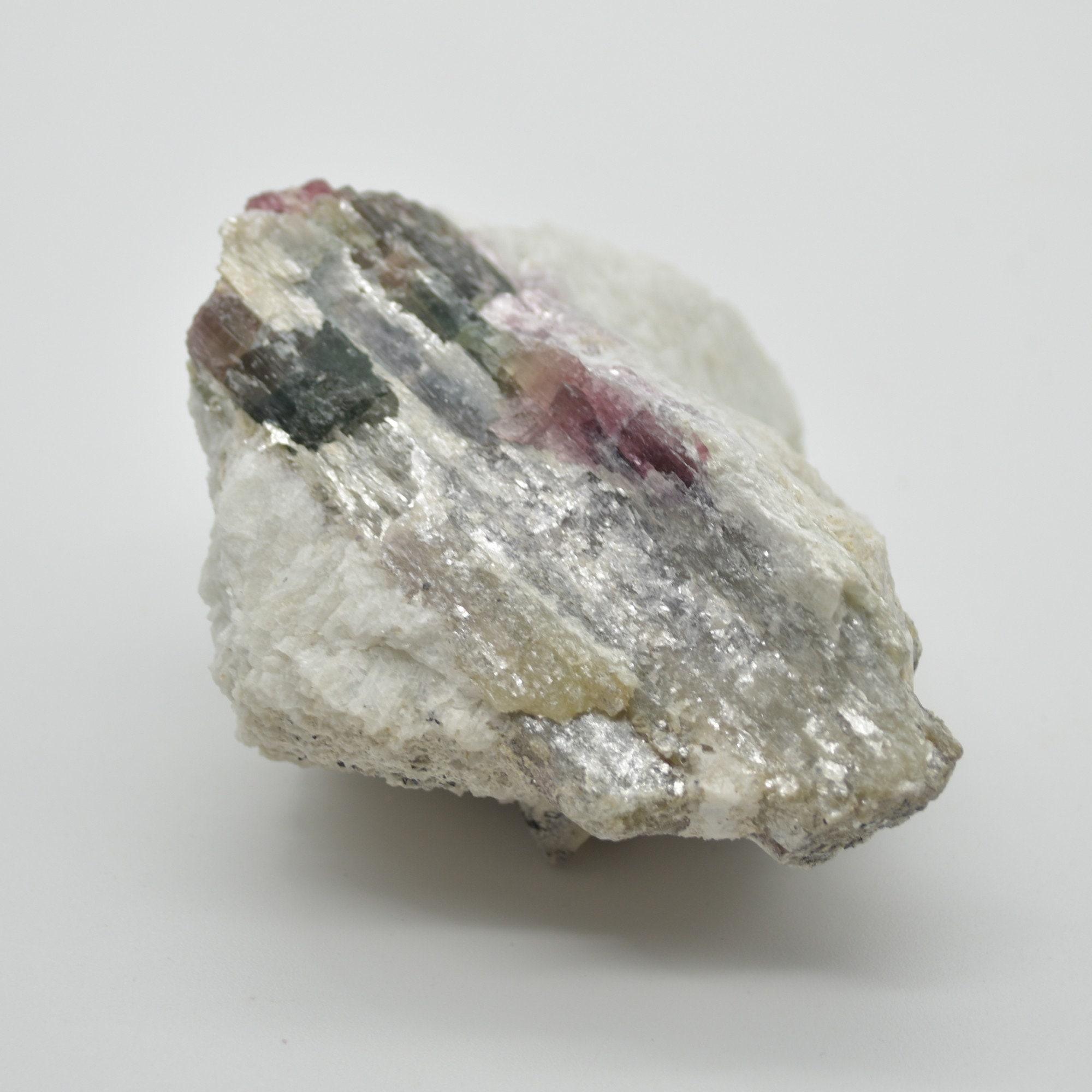 Raw Watermelon Tourmaline Specimen Rock - 189 grams #08 - Image 2