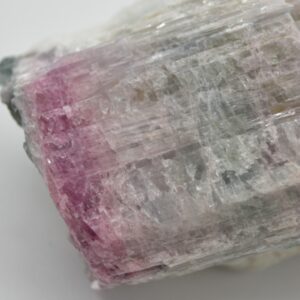 Raw Watermelon Tourmaline Specimen Rock - 219 grams #07