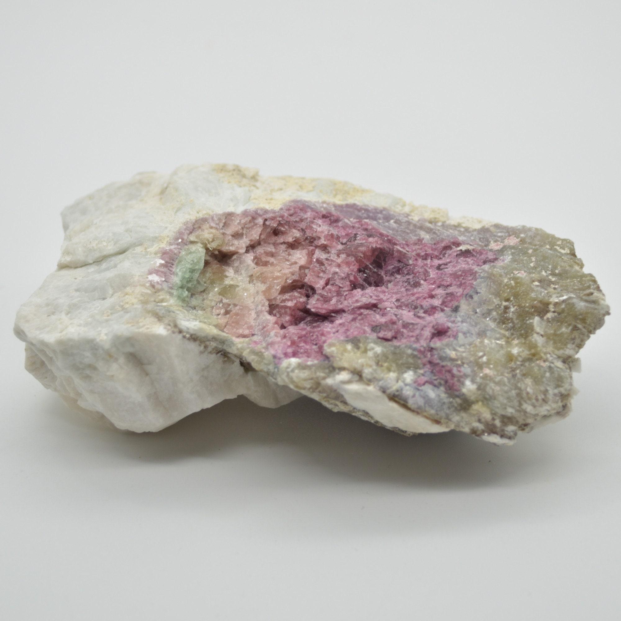 Raw Watermelon Tourmaline Specimen Rock - 574 grams #06