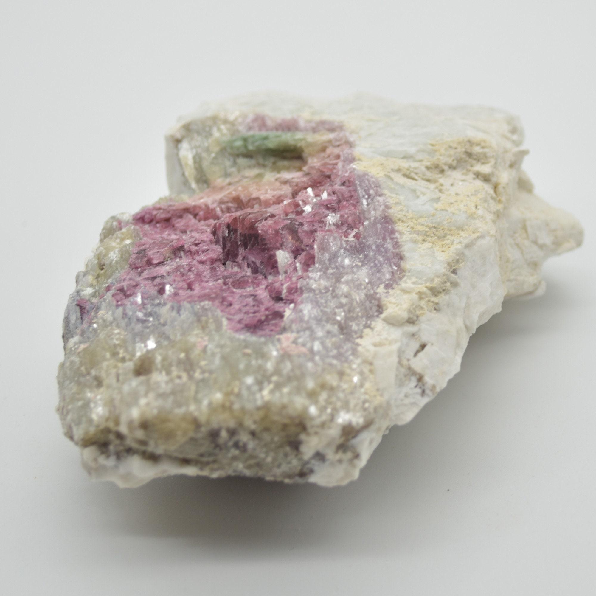 Raw Watermelon Tourmaline Specimen Rock - 574 grams #06 - Image 2