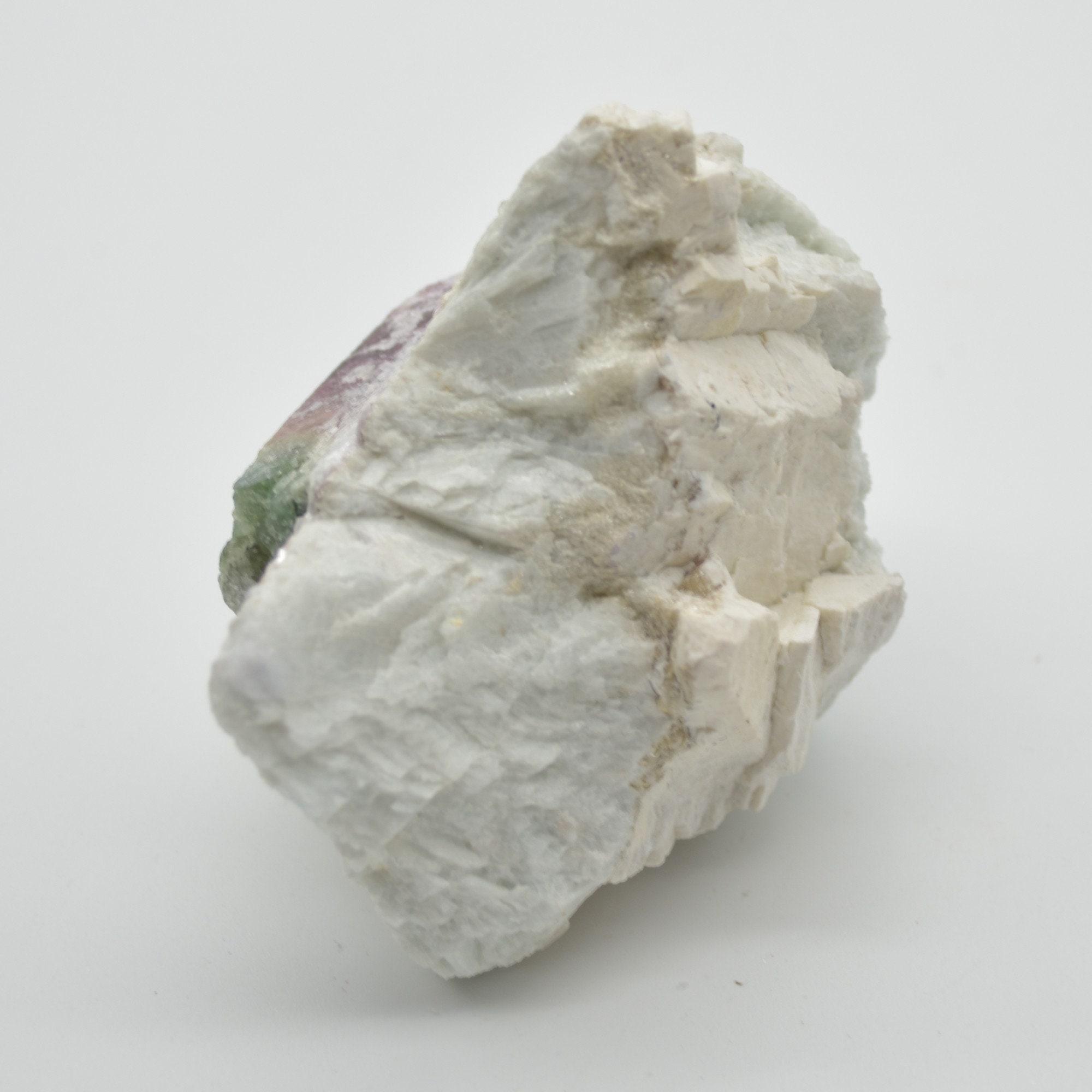 Raw Watermelon Tourmaline Specimen Rock - 308 grams #09 - Image 2