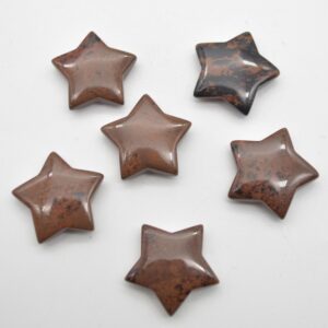 Mahogany Obsidian Crystal Star  - 3cm - 1 Count