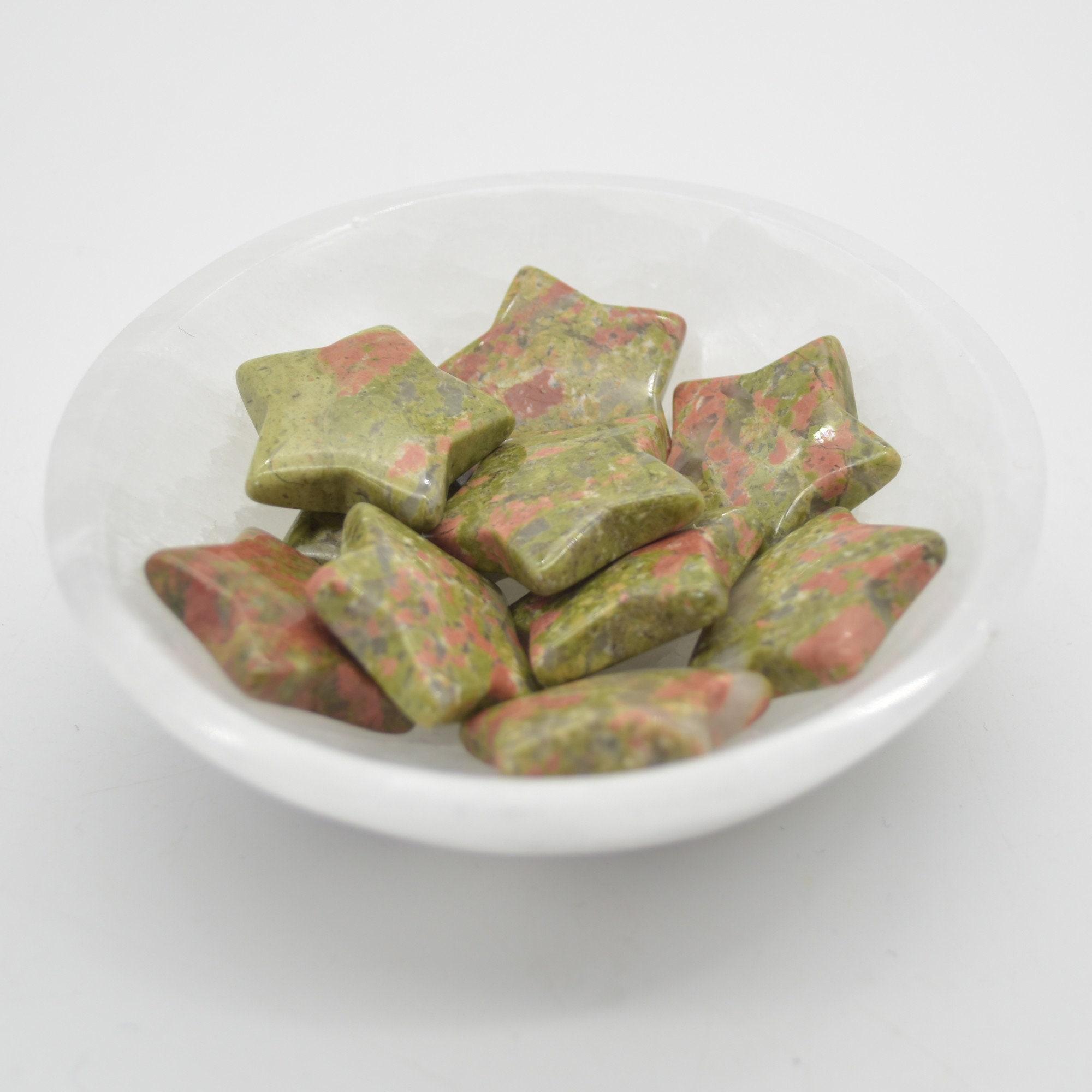 Unakite Crystal Star - 3cm - 1 Count - Image 2