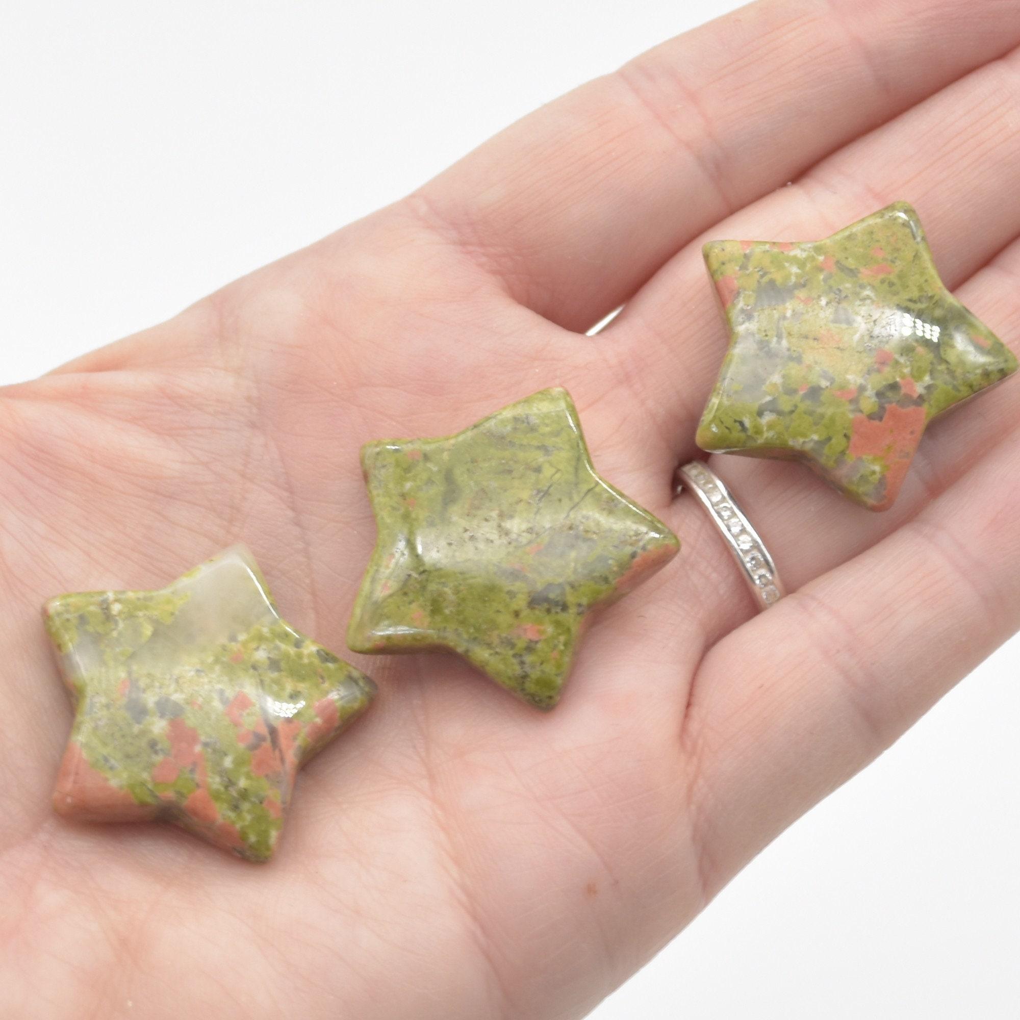 Unakite Crystal Star - 3cm - 1 Count - Image 8