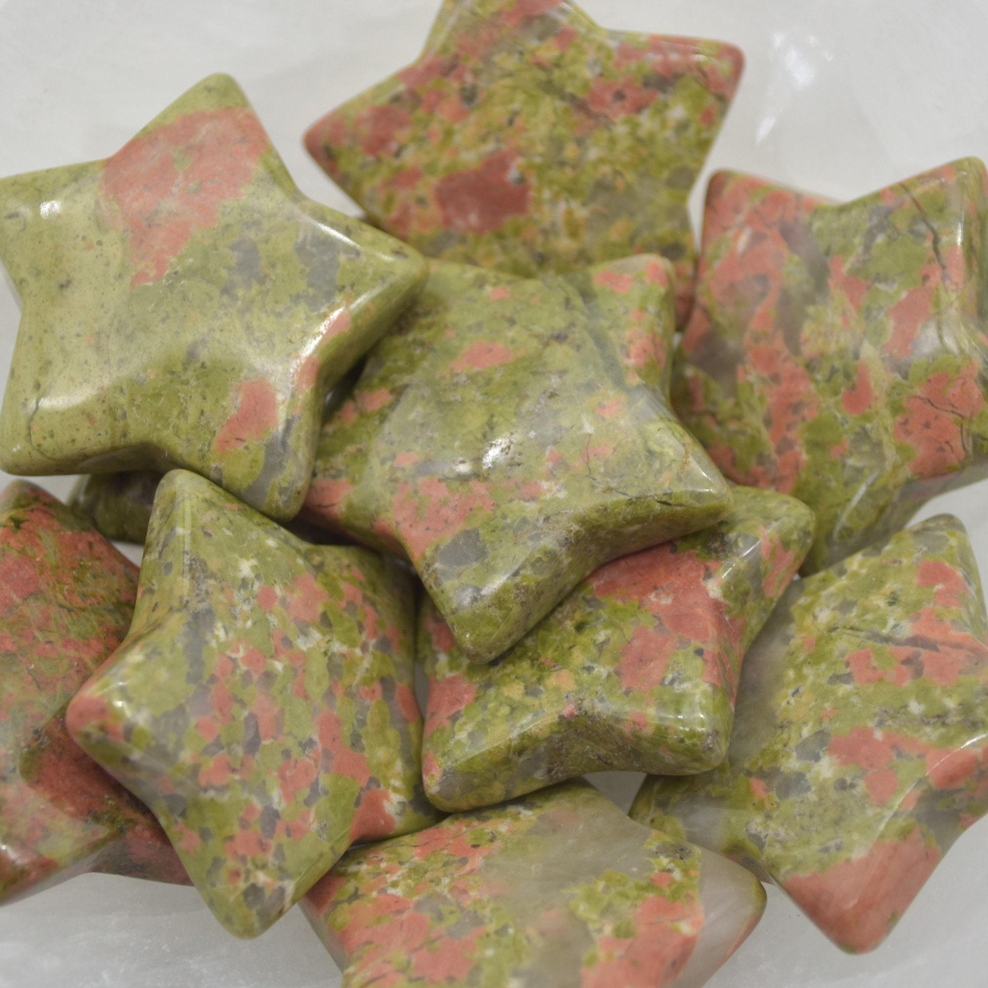 Unakite Crystal Star - 3cm - 1 Count - Image 3