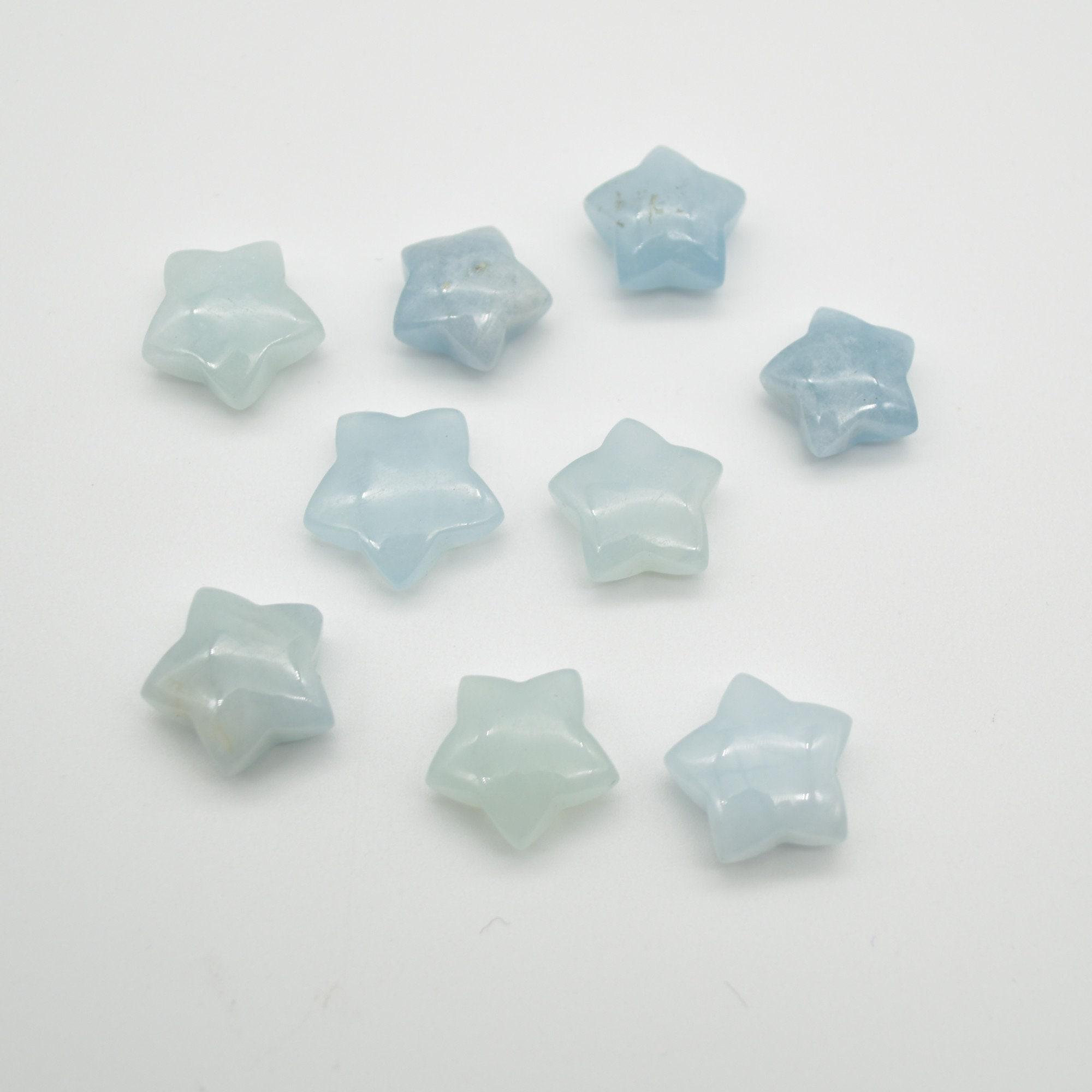 Aquamarine Tiny Stars - 1.8cm - 1 Count