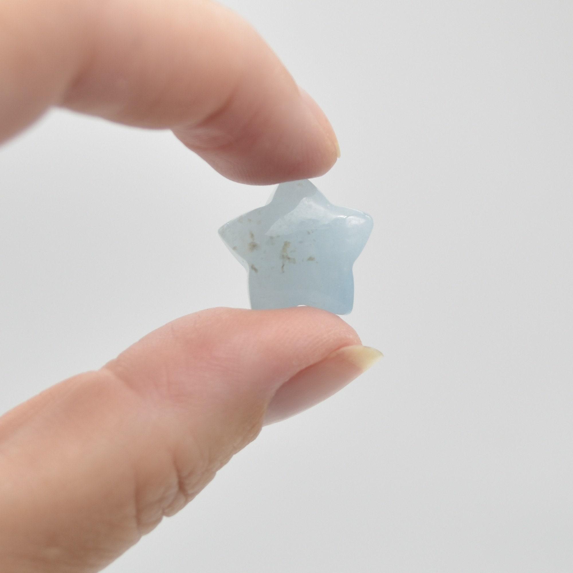 Aquamarine Tiny Stars - 1.8cm - 1 Count - Image 3