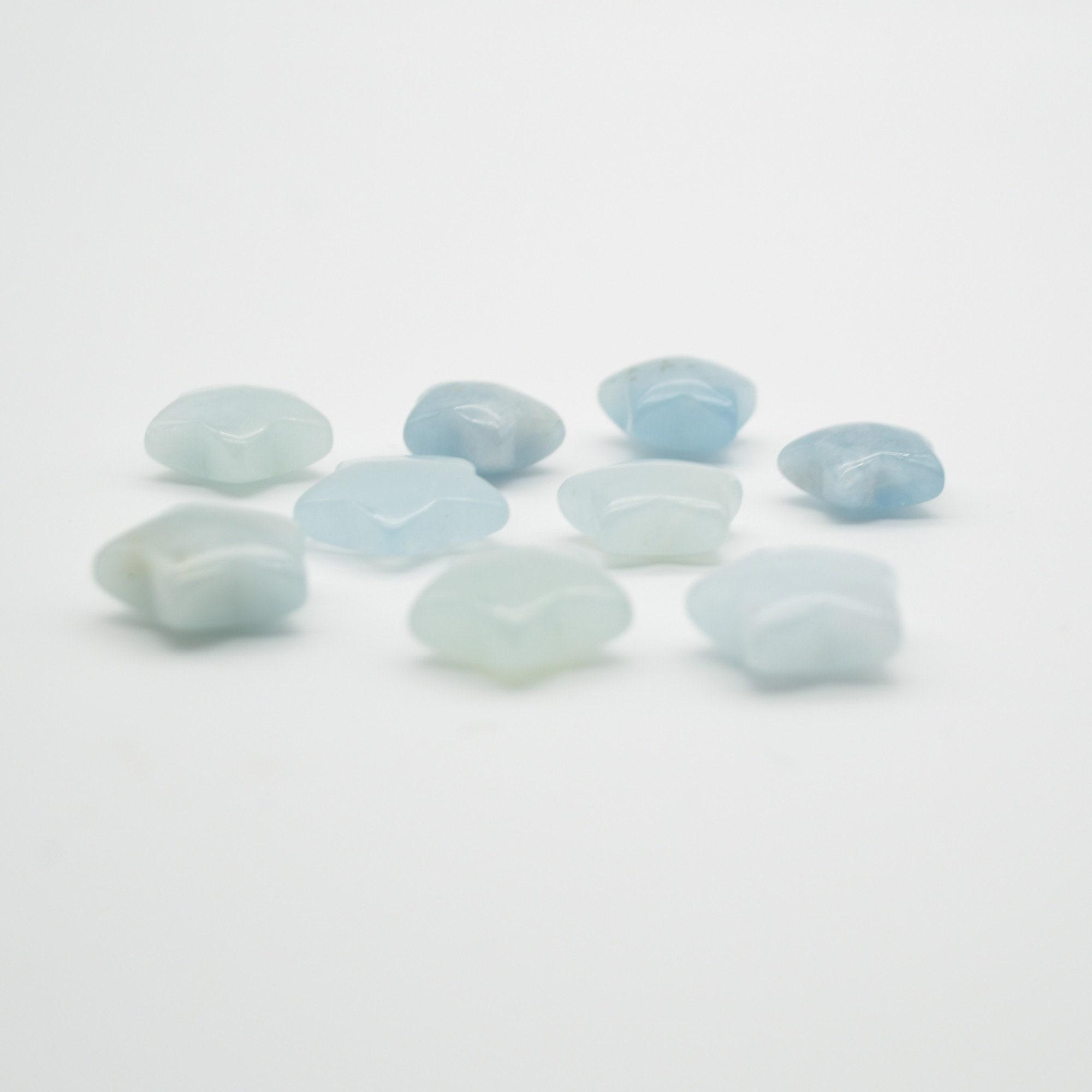 Aquamarine Tiny Stars - 1.8cm - 1 Count - Image 2