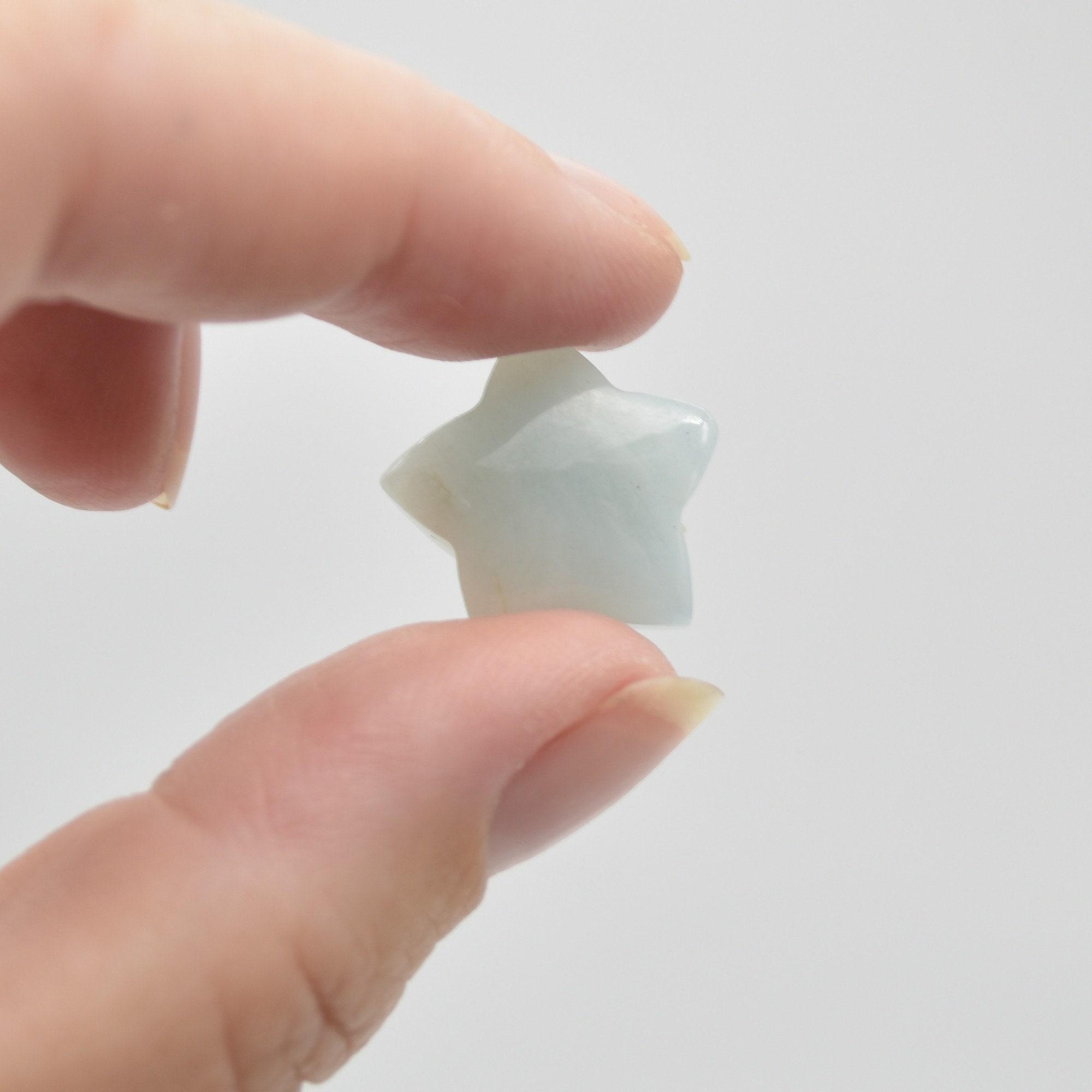 Aquamarine Tiny Stars - 1.8cm - 1 Count - Image 4