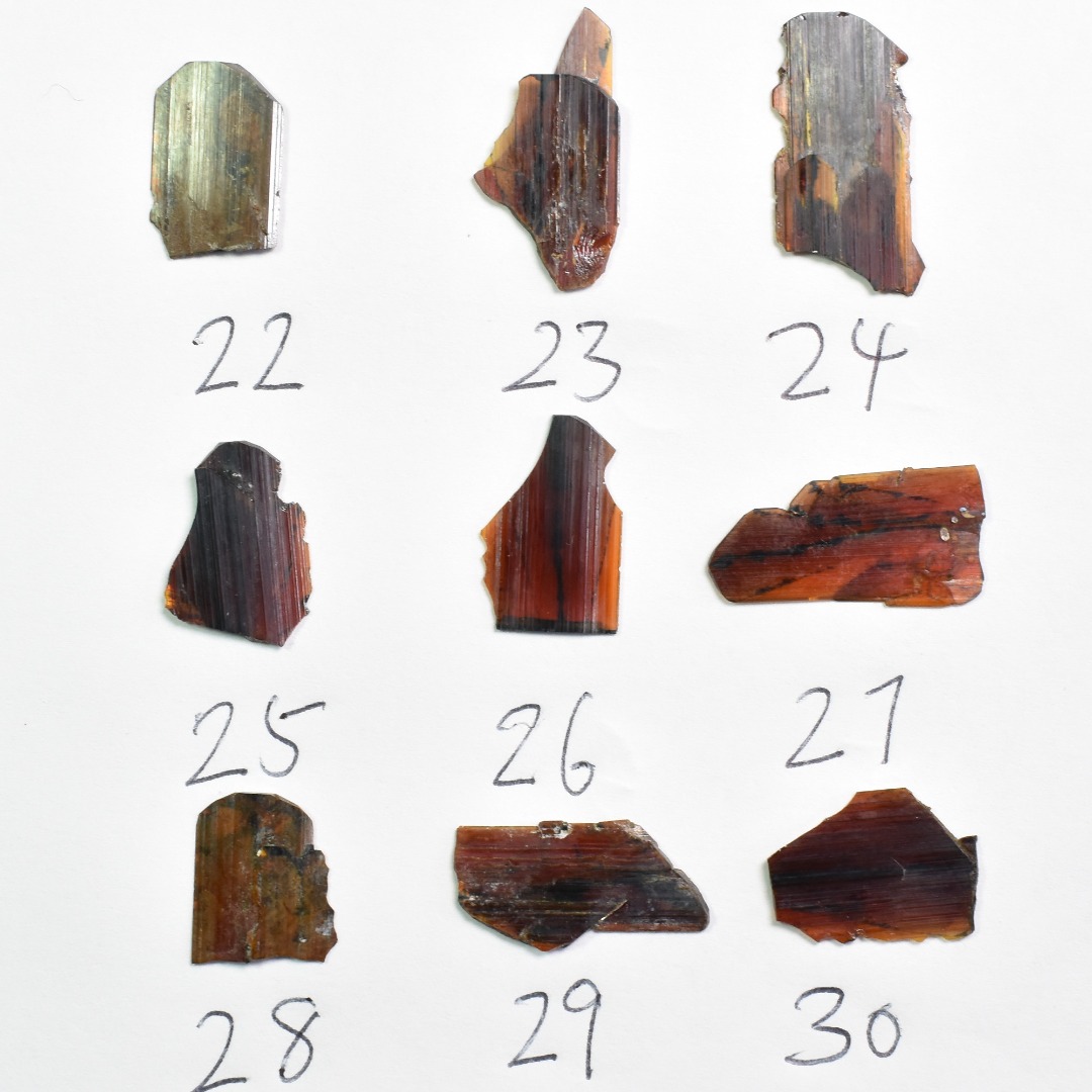 Red Brookite Crystal Specimen RARE from Pakistan - 9 Options - Image 2