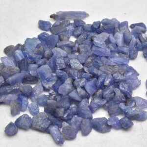 Natural Tanzanite Rough Raw Crystal Nuggets from Tanzania - 3 Options