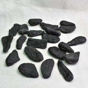 Black Tibetan Tektite Raw Rough Indochinite from Australia - 1 Count