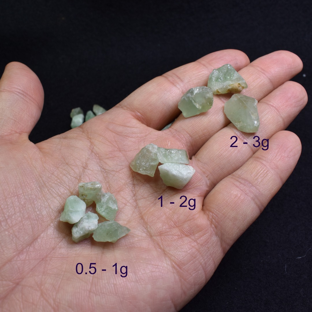 Natural Green Herderite, RARE, Synergy 12, Crystal Specimen from Pakistan - 1 Count - 3 Sizes - Image 2
