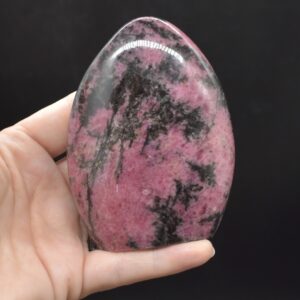 Black Veined Rhodonite Crystal Freeform - 1 Count - #05