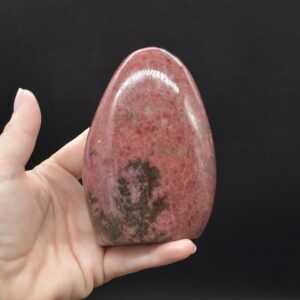 Black Veined Rhodonite Crystal Freeform - 1 Count - #06