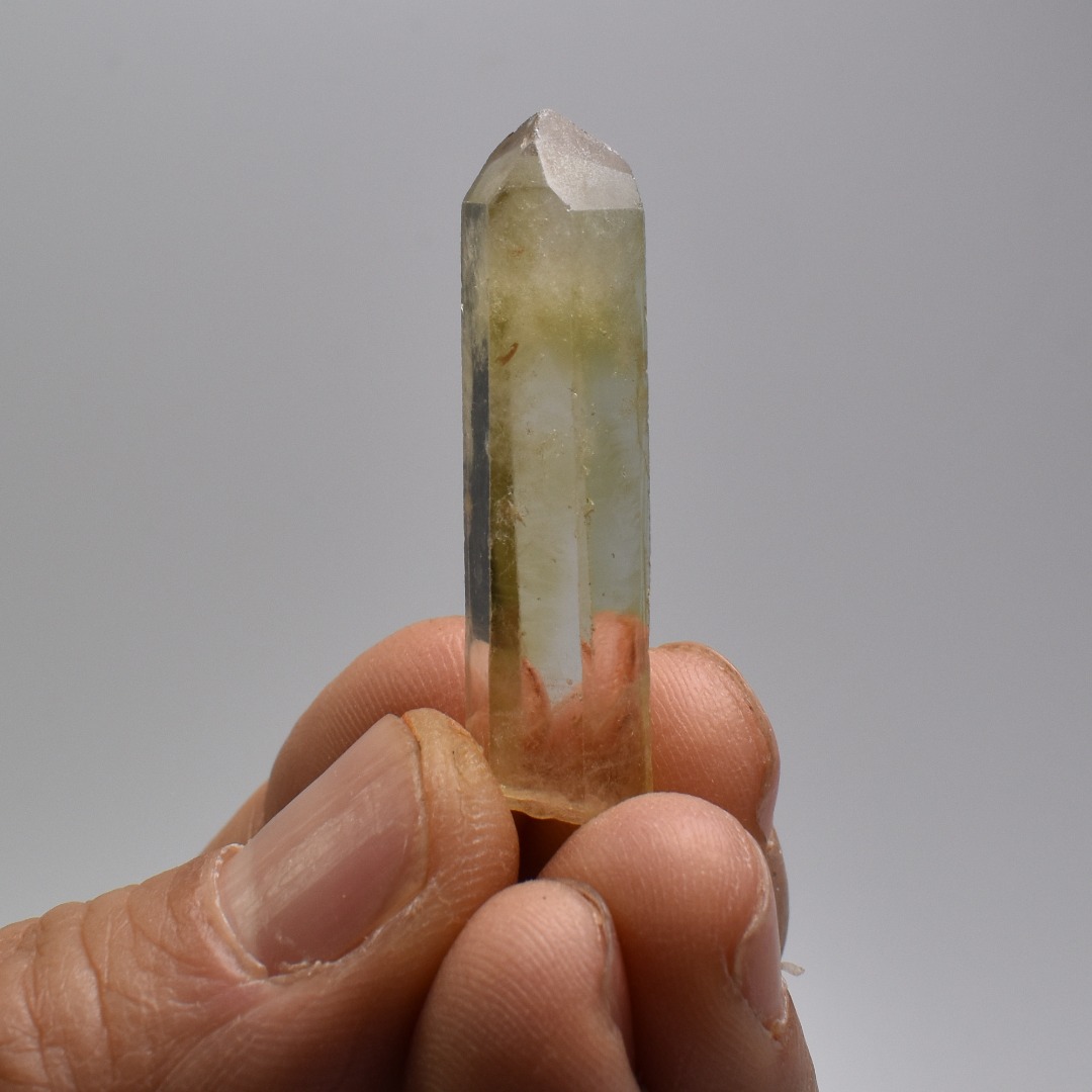 Genuine Natural Kundalini Citrine Quartz Point, Tower from Lwena (Luena) DR Congo - 1 Count - 5 Options - Image 10