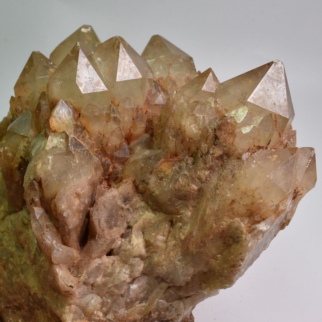 Genuine Large Natural Kundalini Citrine Quartz Cluster from Lwena (Luena) DR Congo - 1889 grams - 9cm - Image 5