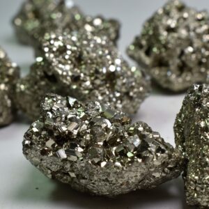 Peruvian Pyrite Chispa Sparkling Crystal Cluster from Peru, AA Grade - 1 Count - 2 Sizes