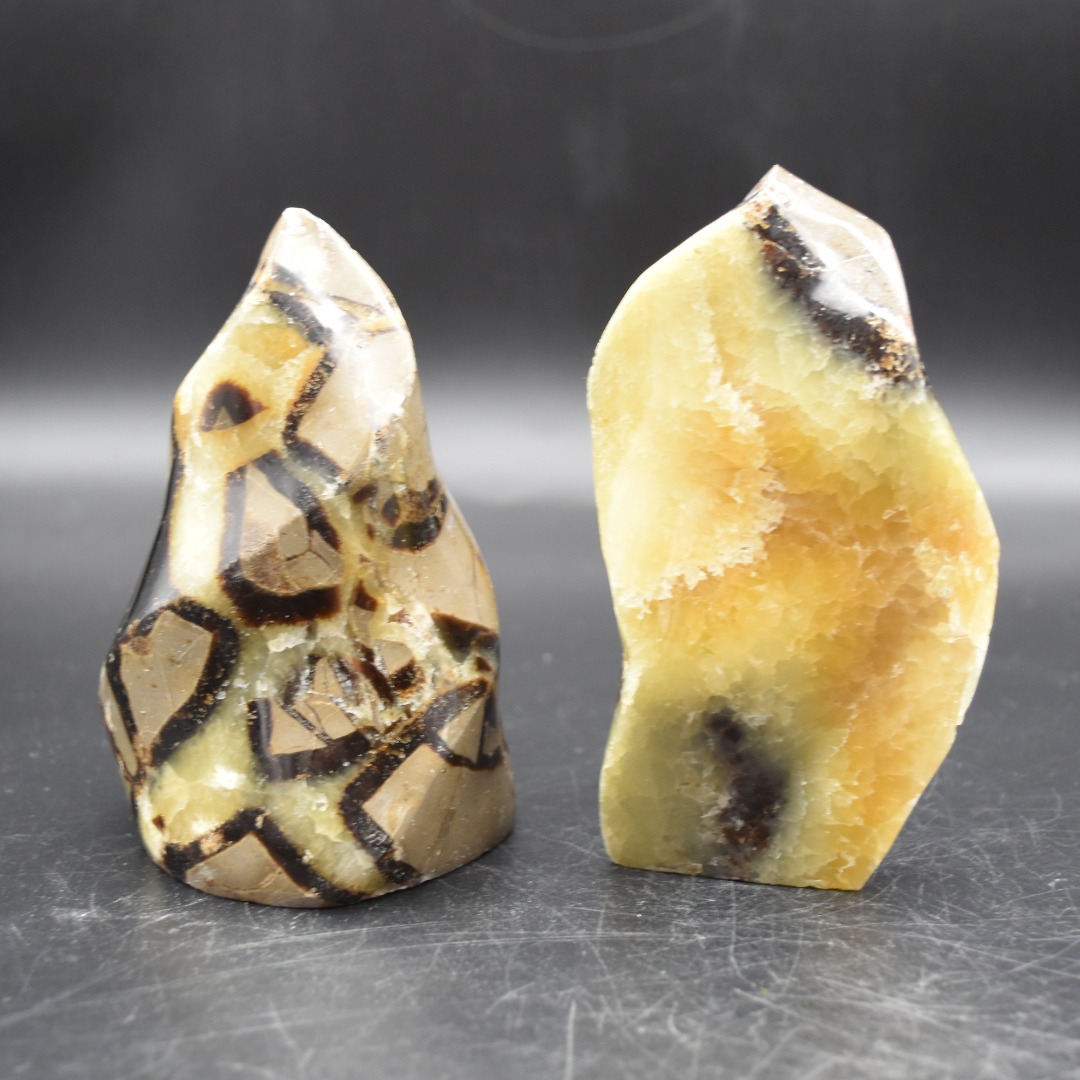 Septarian (AKA Dragon Stone) Crystal Flame Freeform - 2 Sizes - Image 2