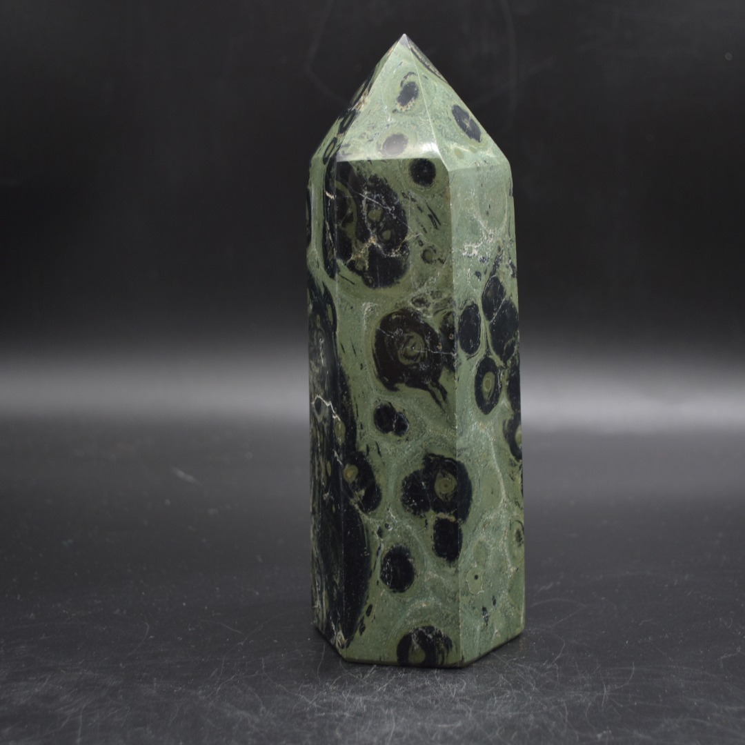 Kambaba Jasper Crystal Point, Tower, Wand - 16.5cm - 870 grams