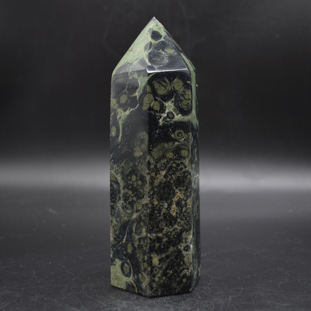 Kambaba Jasper Crystal Point, Tower, Wand - 16.5cm - 870 grams - Image 2