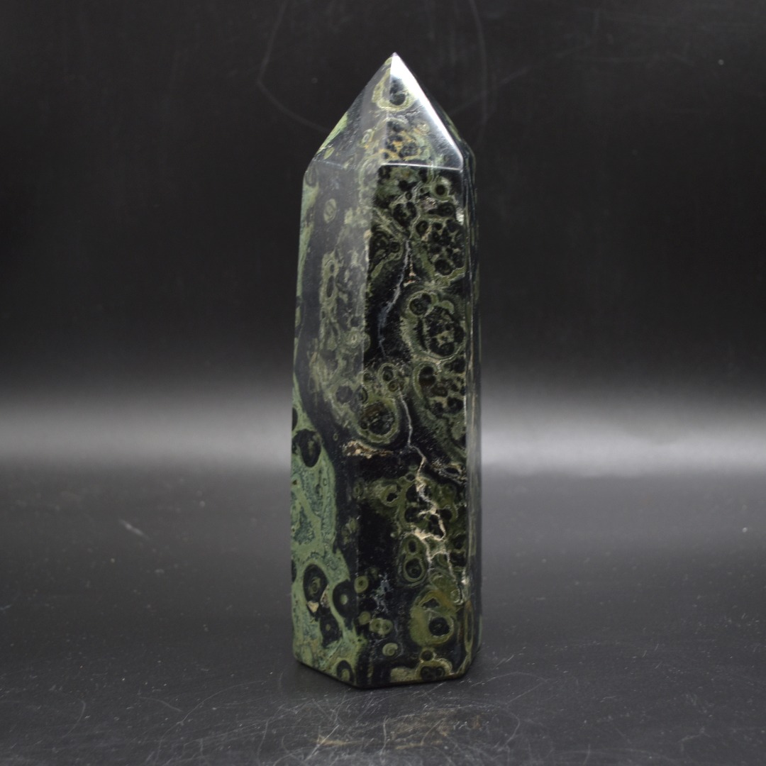 Kambaba Jasper Crystal Point, Tower, Wand - 17.5cm - 837 grams - Image 2