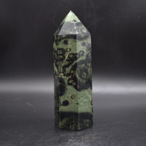 Kambaba Jasper Crystal Point, Tower, Wand - 17.2cm - 829 grams