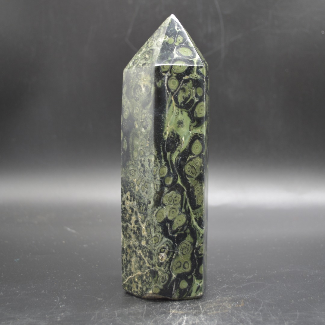 Kambaba Jasper Crystal Point, Tower, Wand - 16.4cm - 794 grams