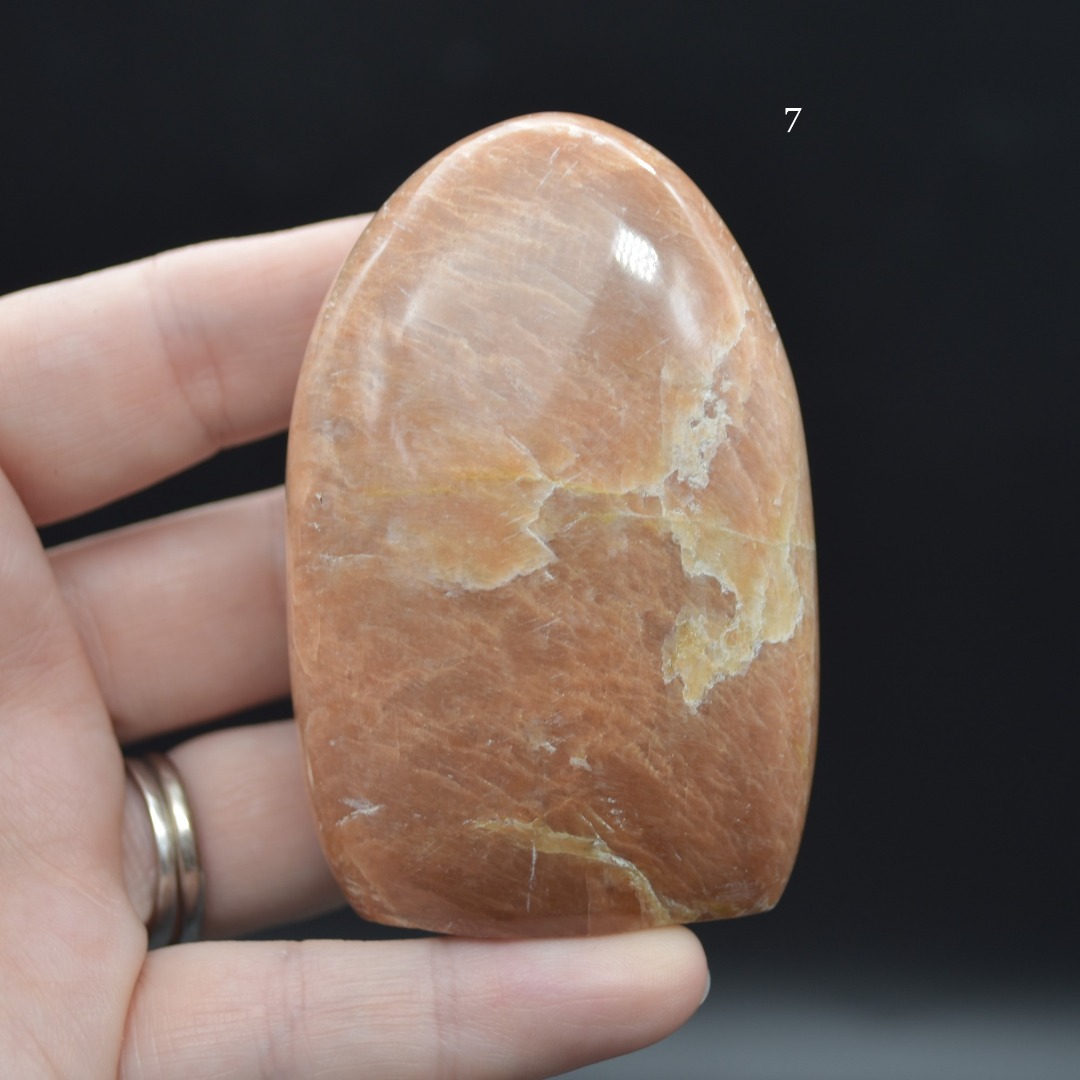 Peach Moonstone Crystal Freeform - 3 Options - Image 5